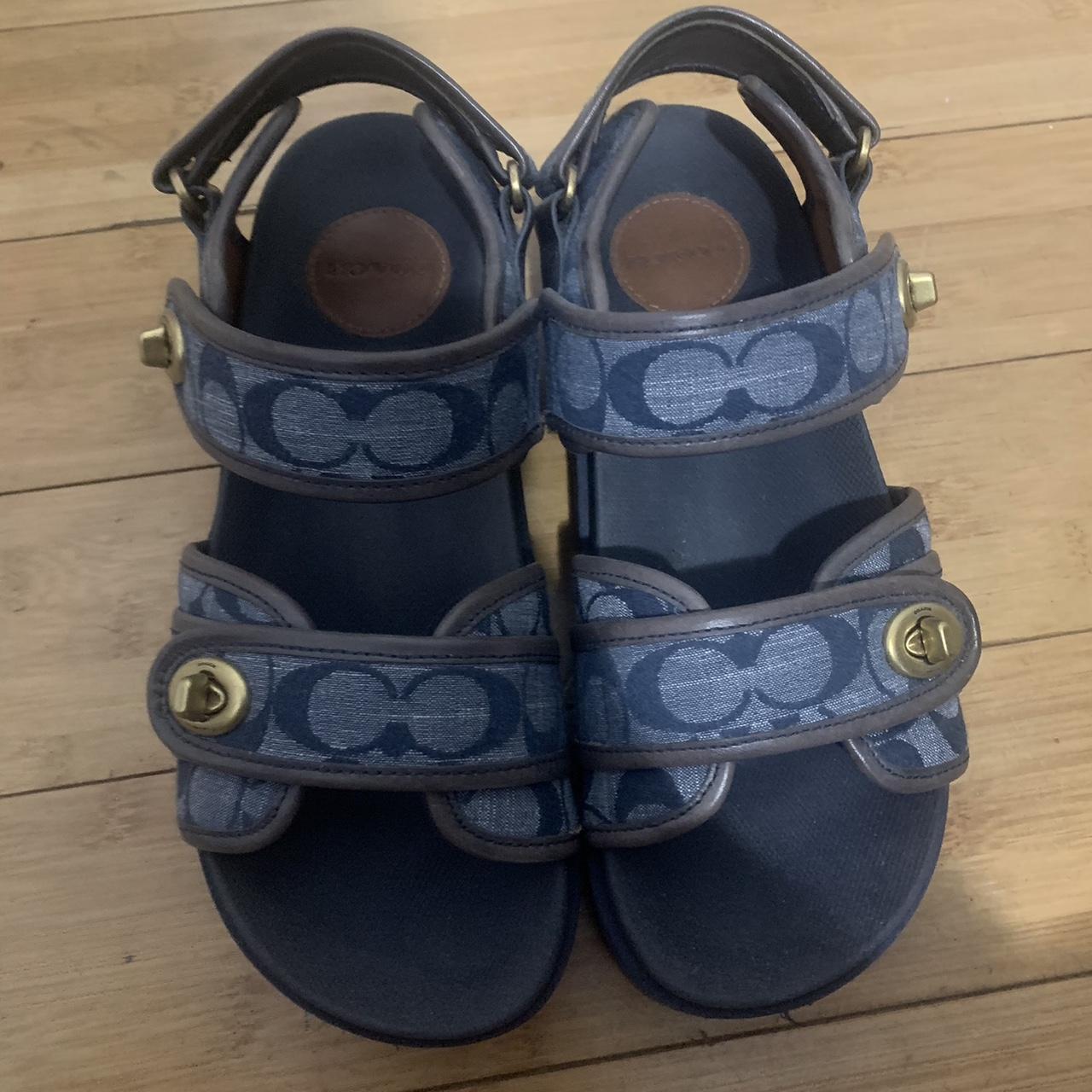 Coach trail online sandals