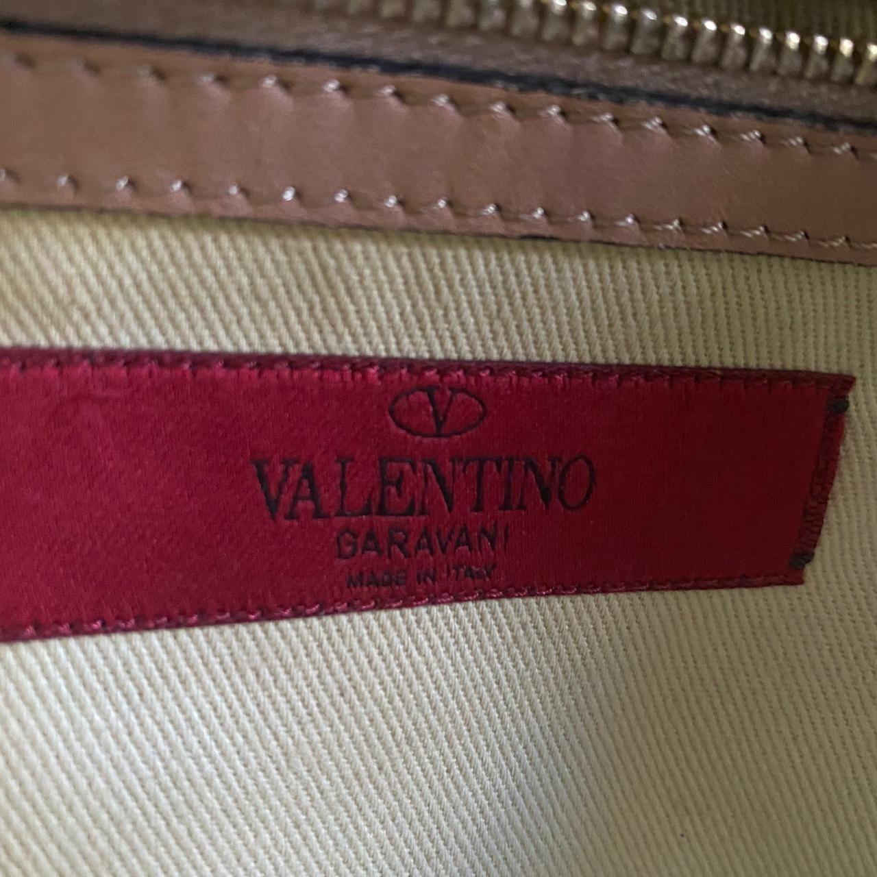 Valentino Rockstud bag in stunning light camel... - Depop