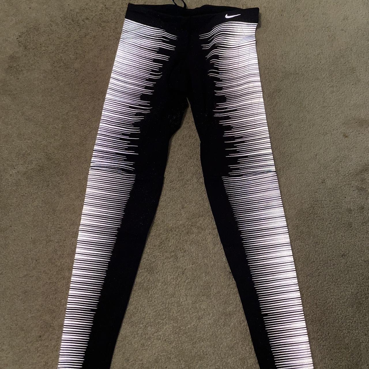 nike leggings reflective stripes