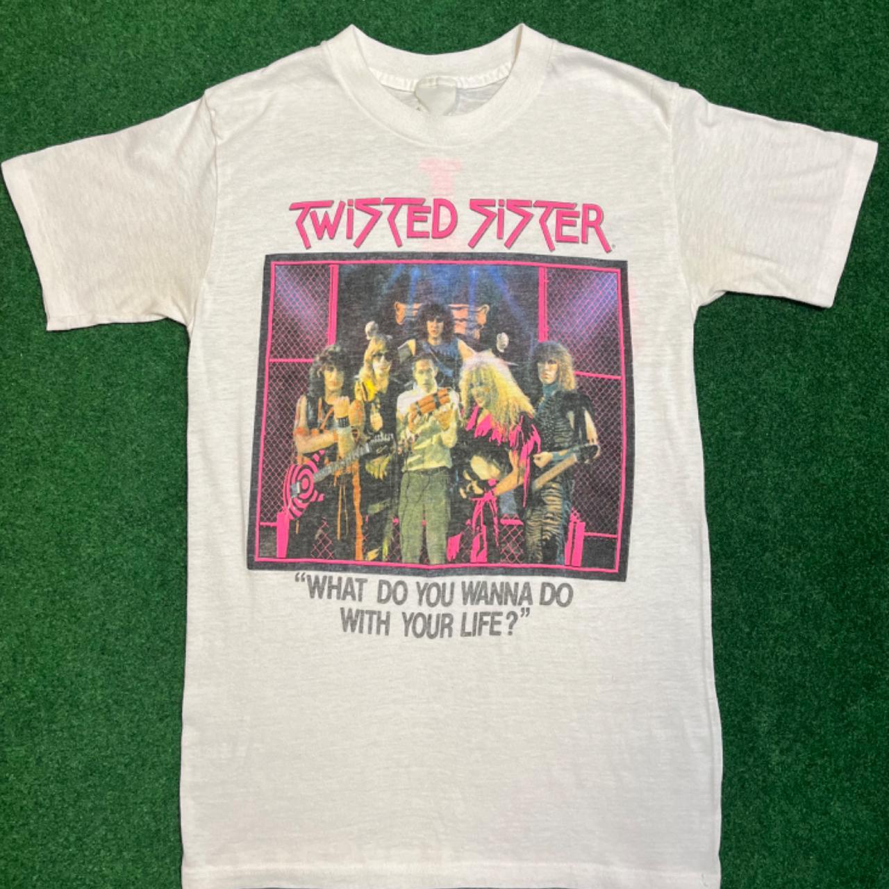 RARE Vintage 80s Twisted Sisters “I Wanna Rock”... - Depop