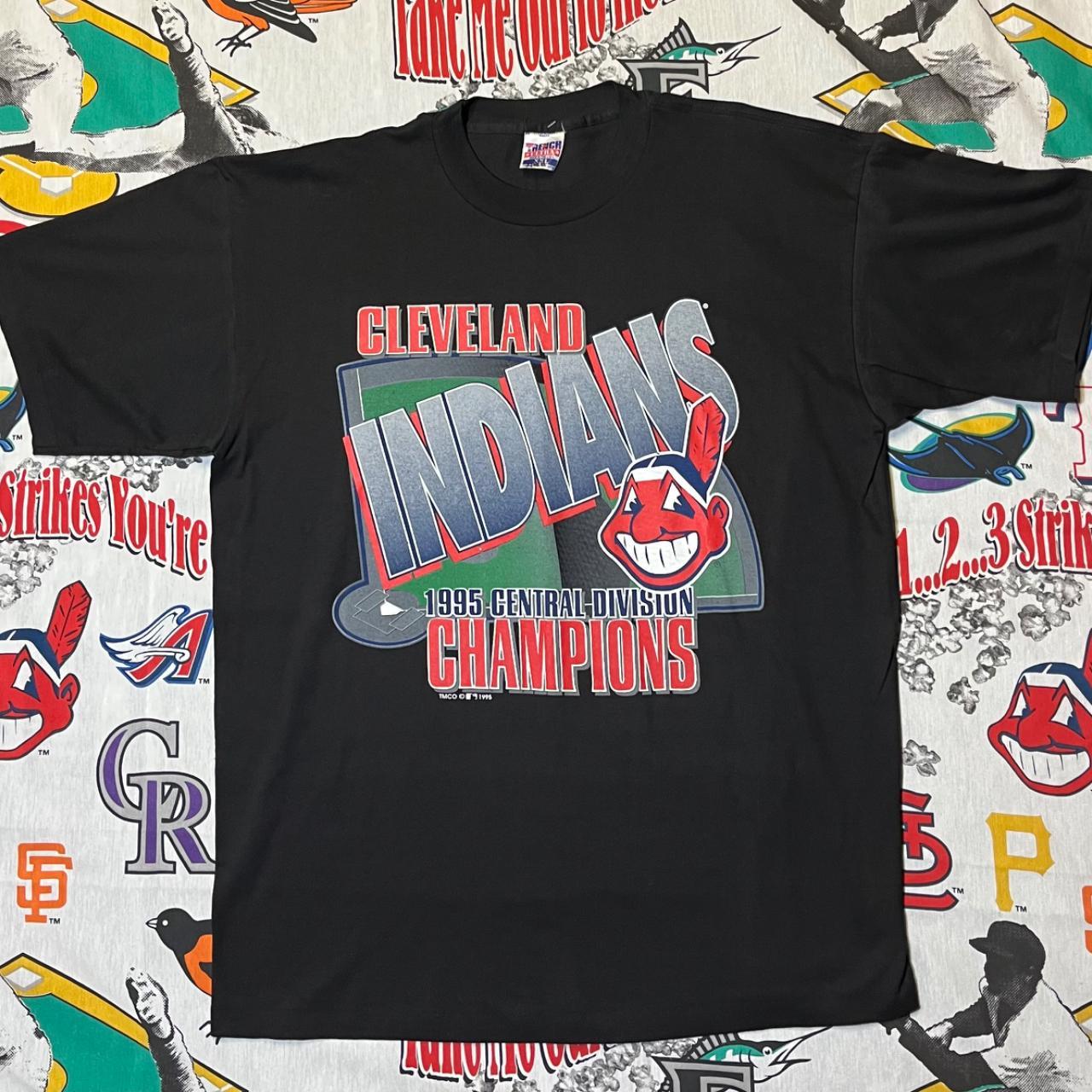 Vintage Cleveland Indians '95 Champs T-Shirt