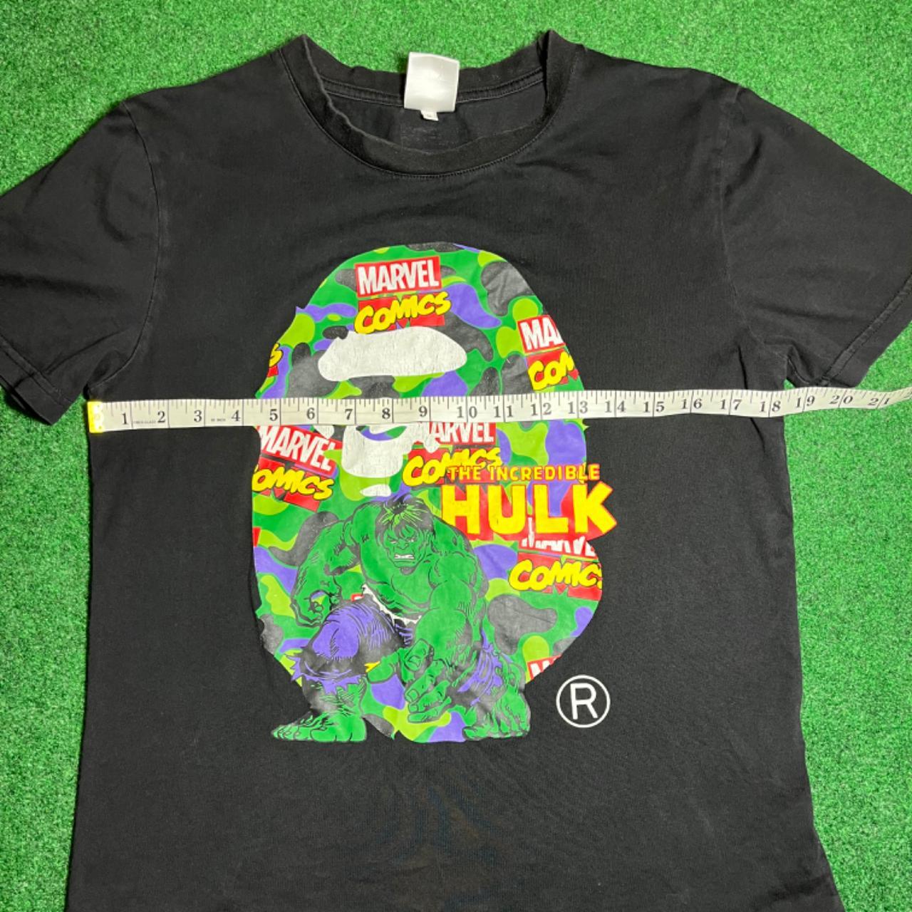 Bape X Marvel Comics Incredible Hulk Tshirt, Very...