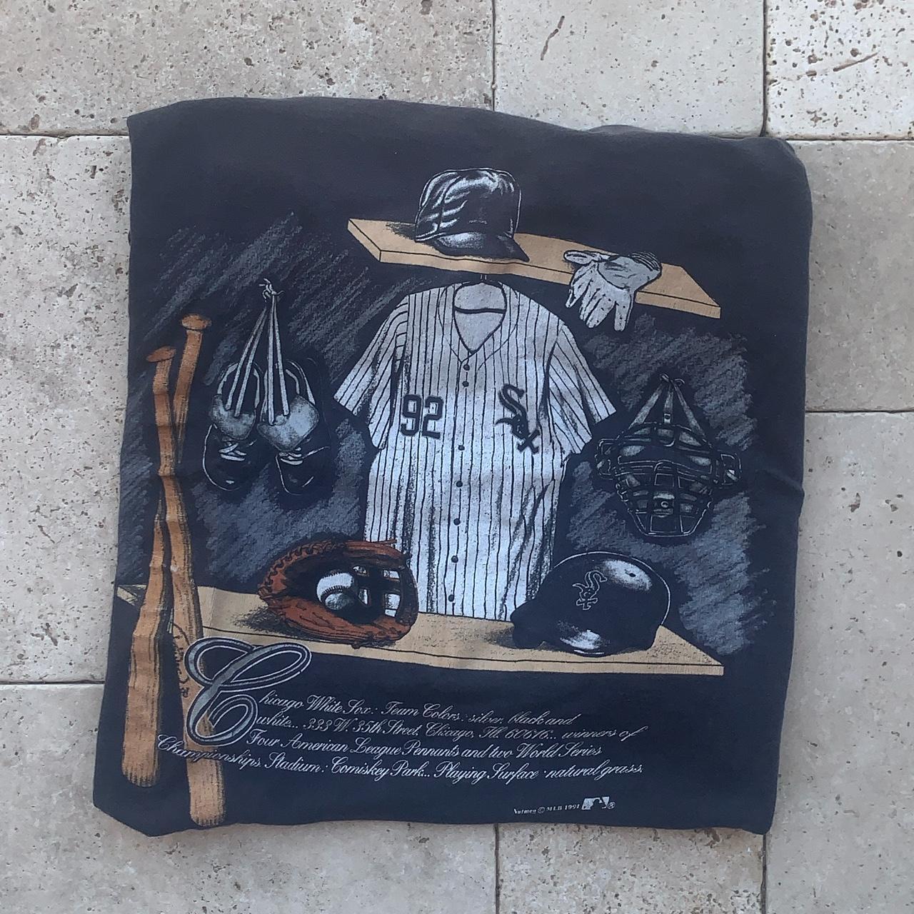 Vtg 90s Comiskey Park T Shirt Mens S Chicago White Sox Single Stitch