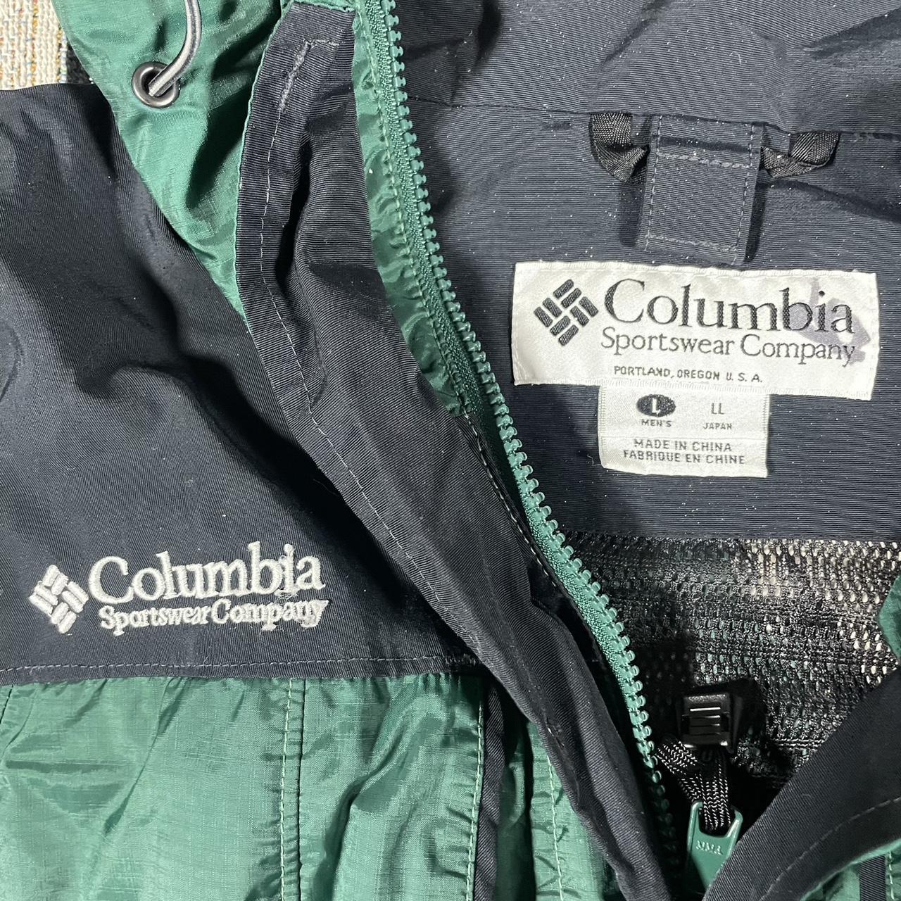 Columbia Sportswear Men's Green Jacket | Depop