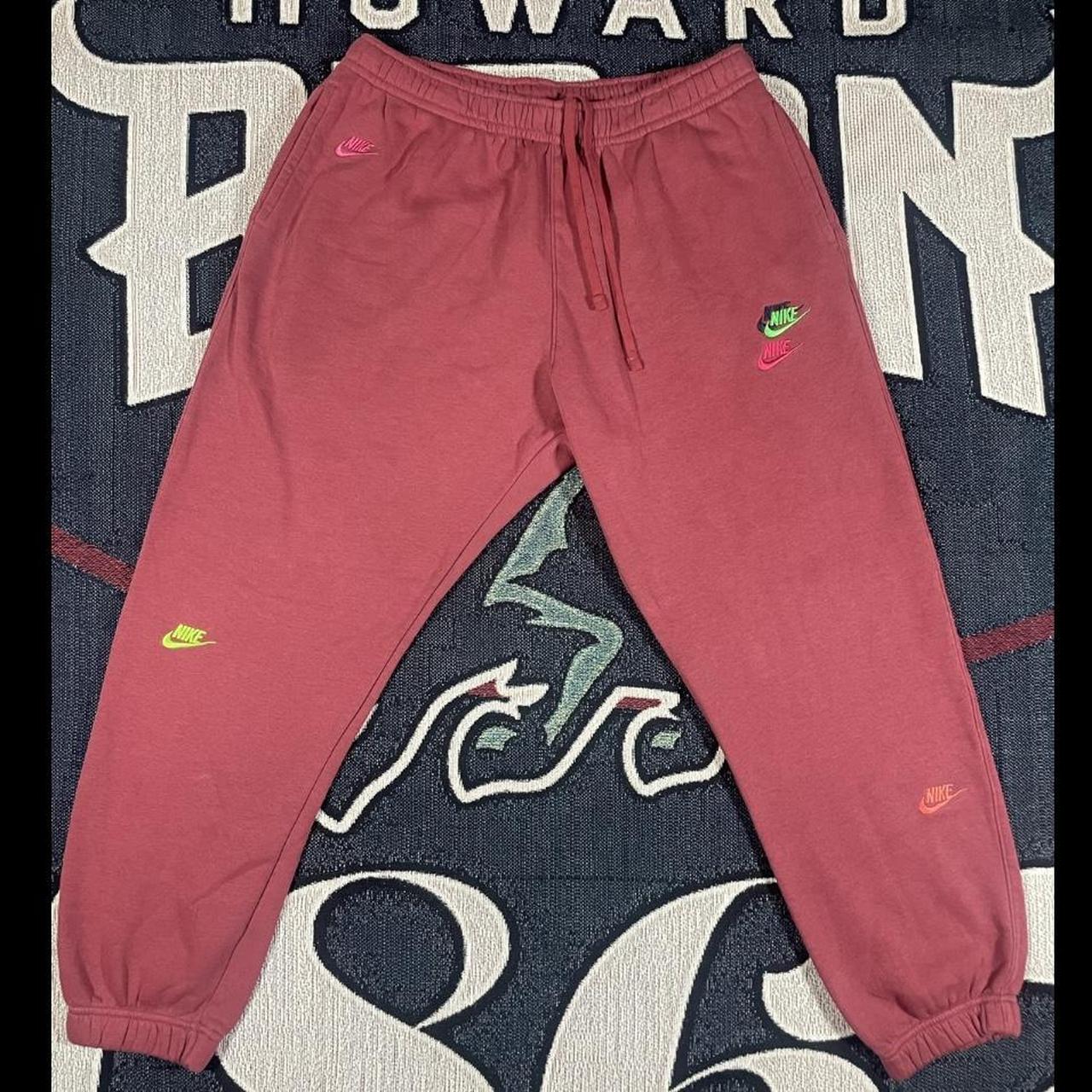 mens red nike outfit