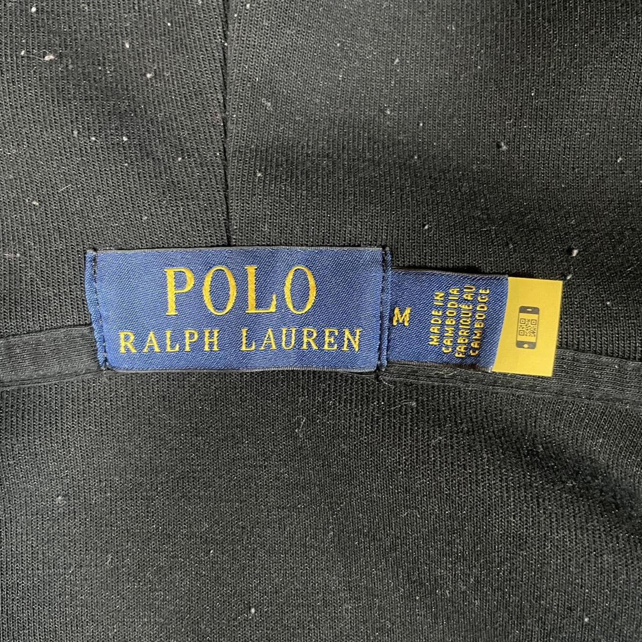 Polo Ralph Lauren Men's Black Hoodie | Depop