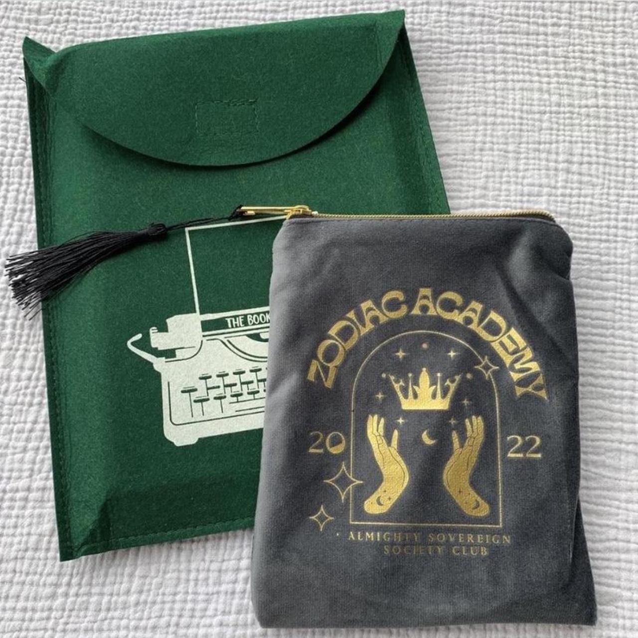 Bookish box Zodiac Academy EReader Holder Gray... Depop