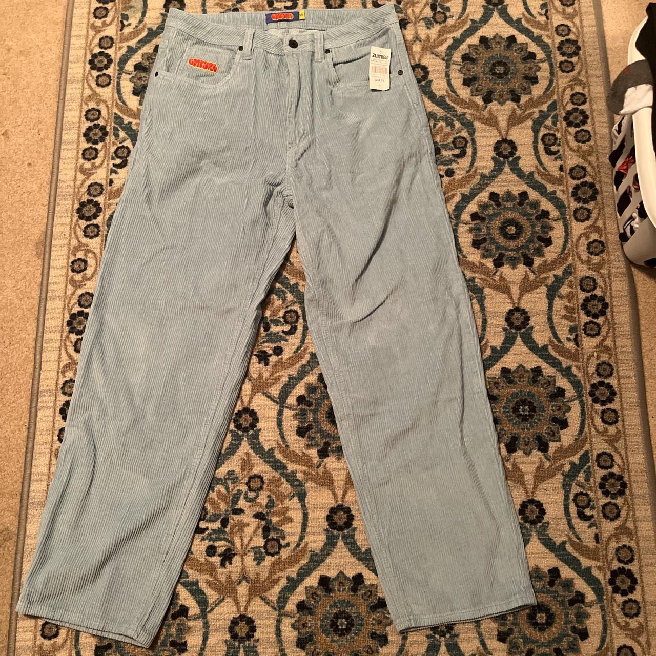 Brand new size small baggy corduroy empyre pants - Depop