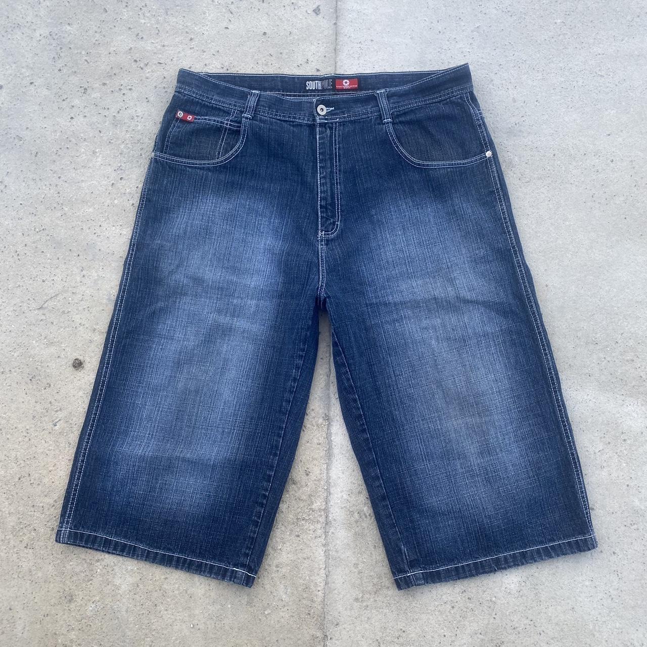 Southpole Jeans Shorts 40x18.5 In Excellent... - Depop