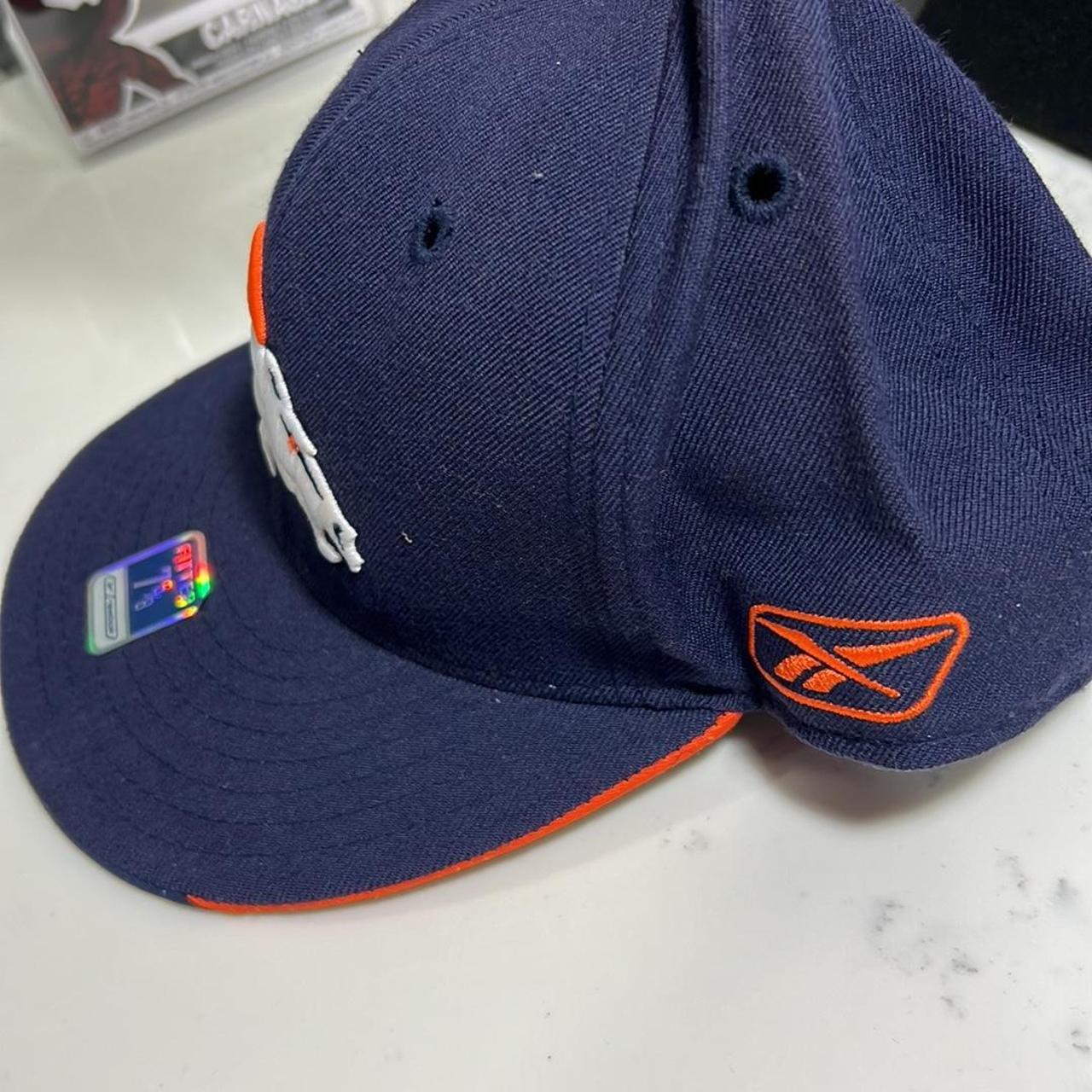 Vintage Reebok NFL Denver Broncos fitted hat Size - Depop