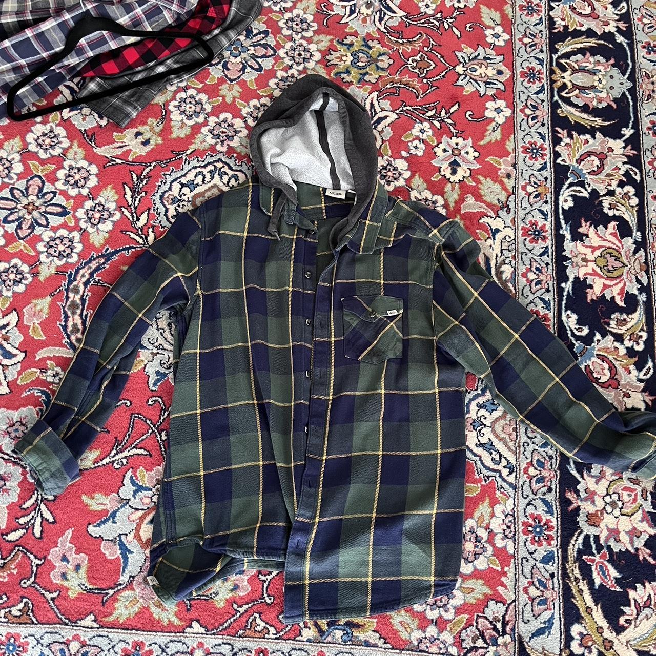 Vans hot sale plaid jacket