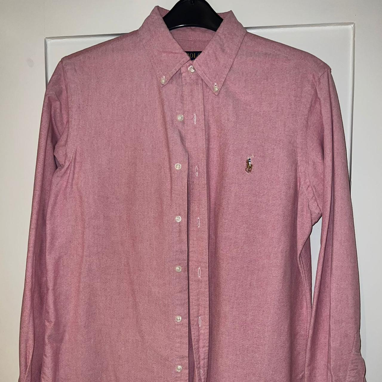 Polo Ralph Lauren Shirt Pink Medium #RalphLauren #Shirt - Depop