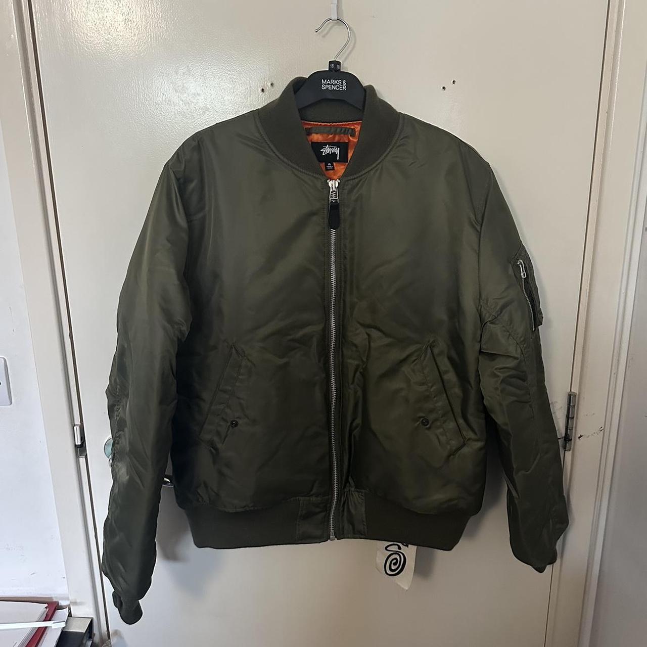 CDG x Stussy MA-1 Bomber Jacket Worn a few times... - Depop