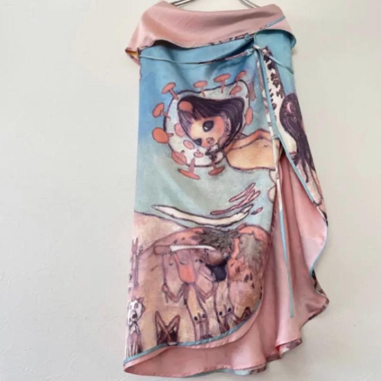 トップス Aya Takano x MIKIOSAKABE 22AW OVER SHIRT Issey miyake X aya takano midi skirt Arcive item | Depop