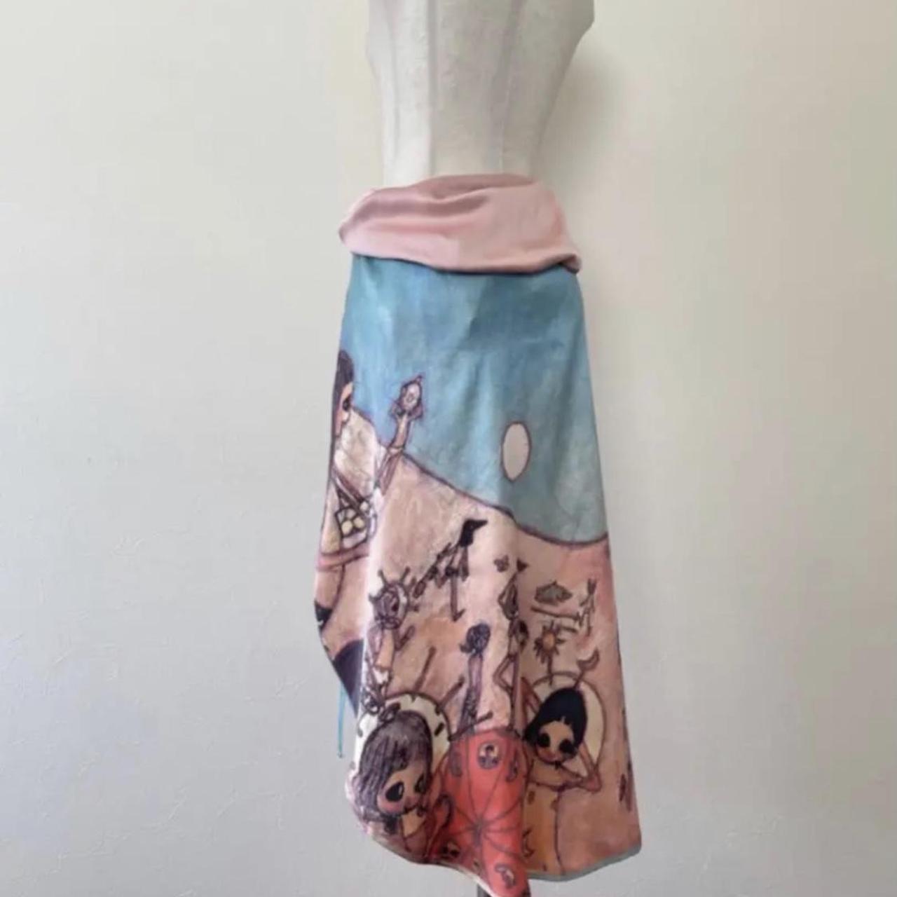 aya ✨ Issey miyake X aya takano midi skirt Arcive item | Depop