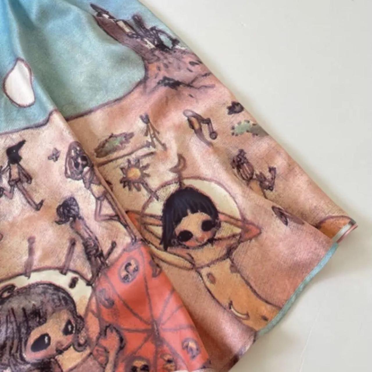 Issey miyake X aya takano midi skirt Arcive item | Depop