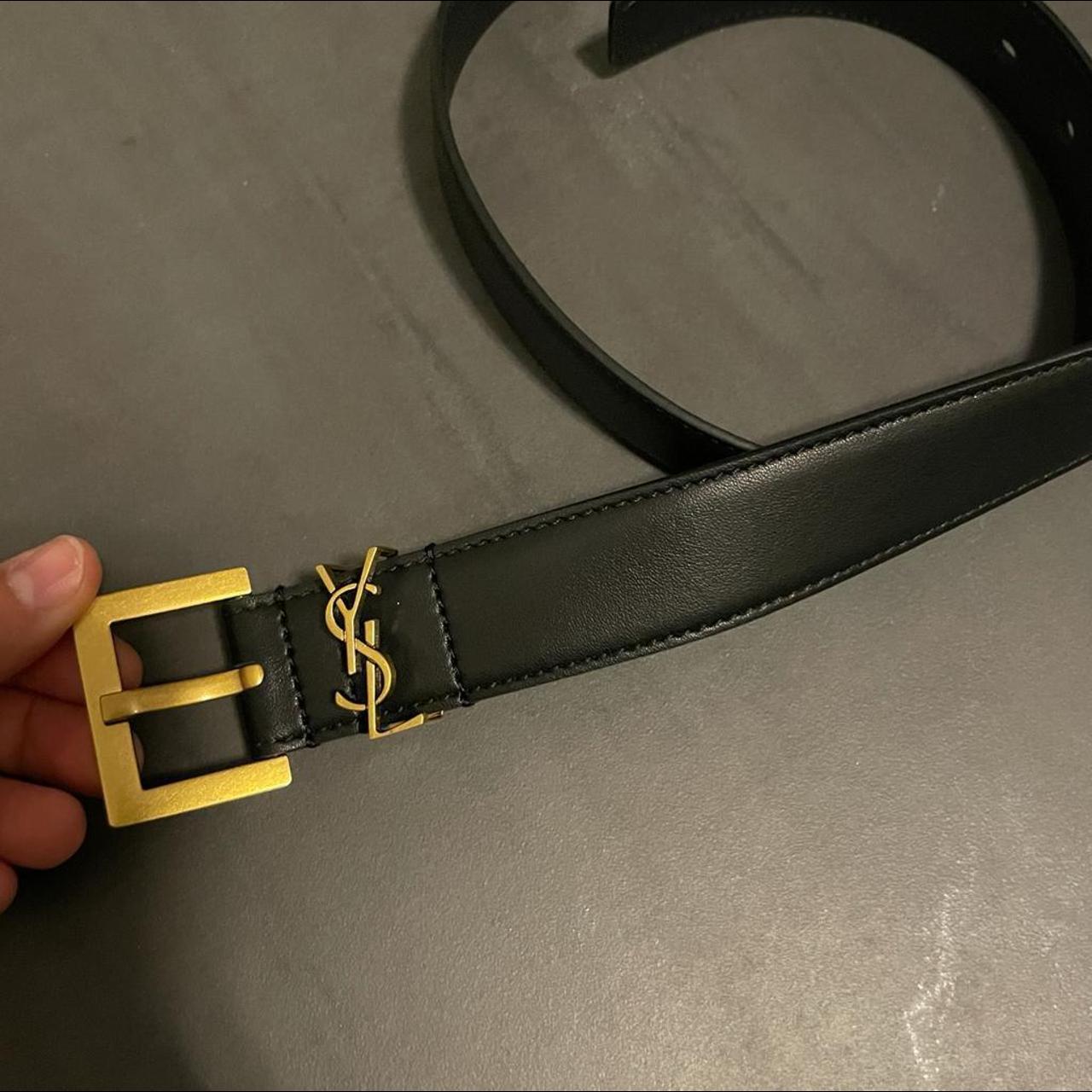 YSL Belt #ysl #belt 95cm🦋 - Depop