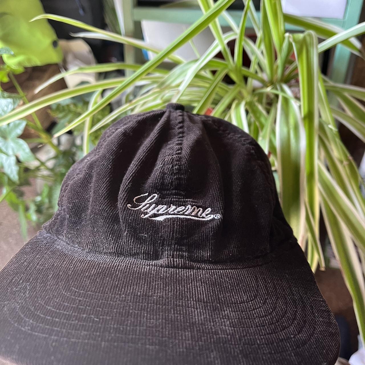 SUPREME SS14 lightweight cord fitted cap. Barely... - Depop