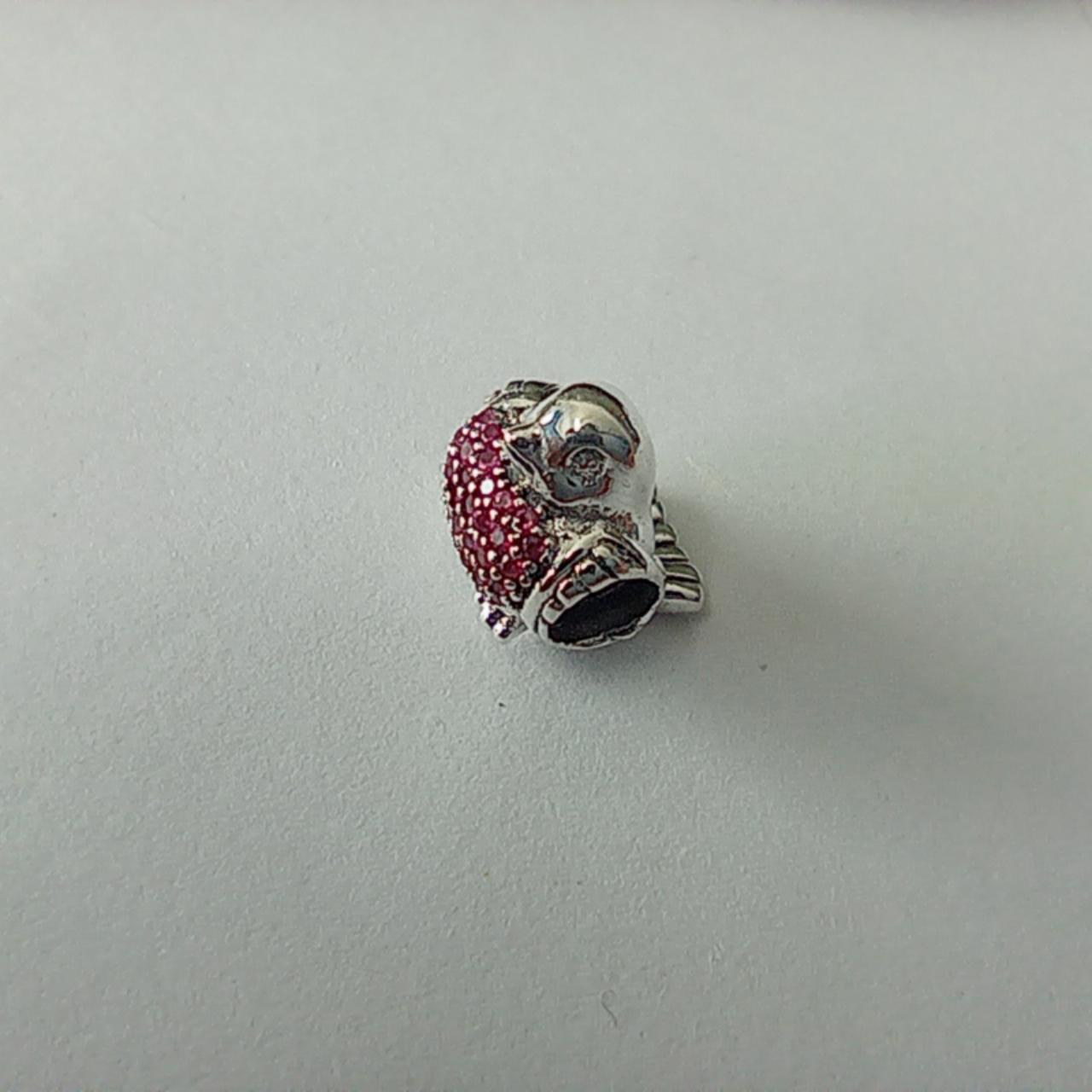 Authentic Genuine CH 1A0925 Silver Pandora Red Robin