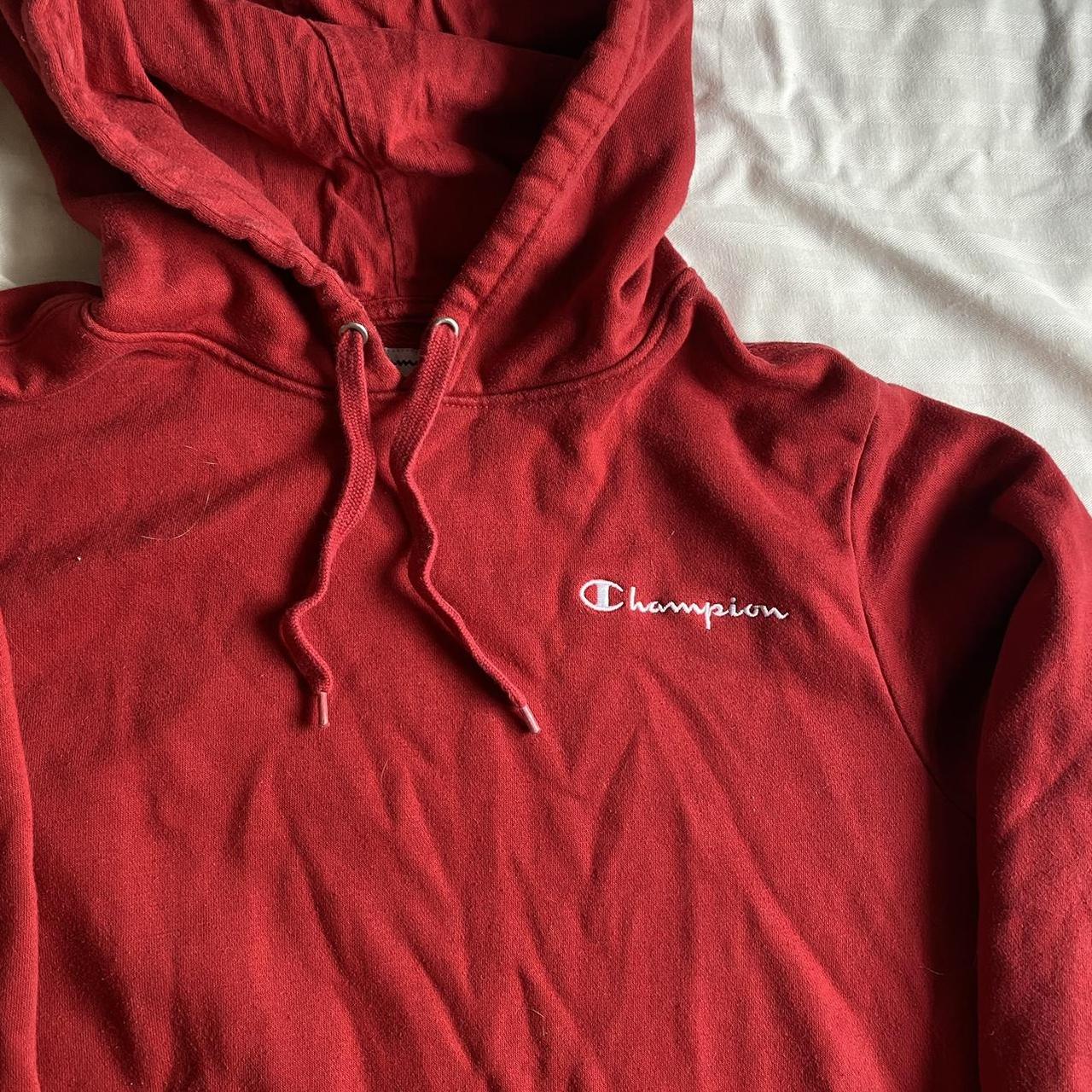 Ladies red 2024 champion hoodie