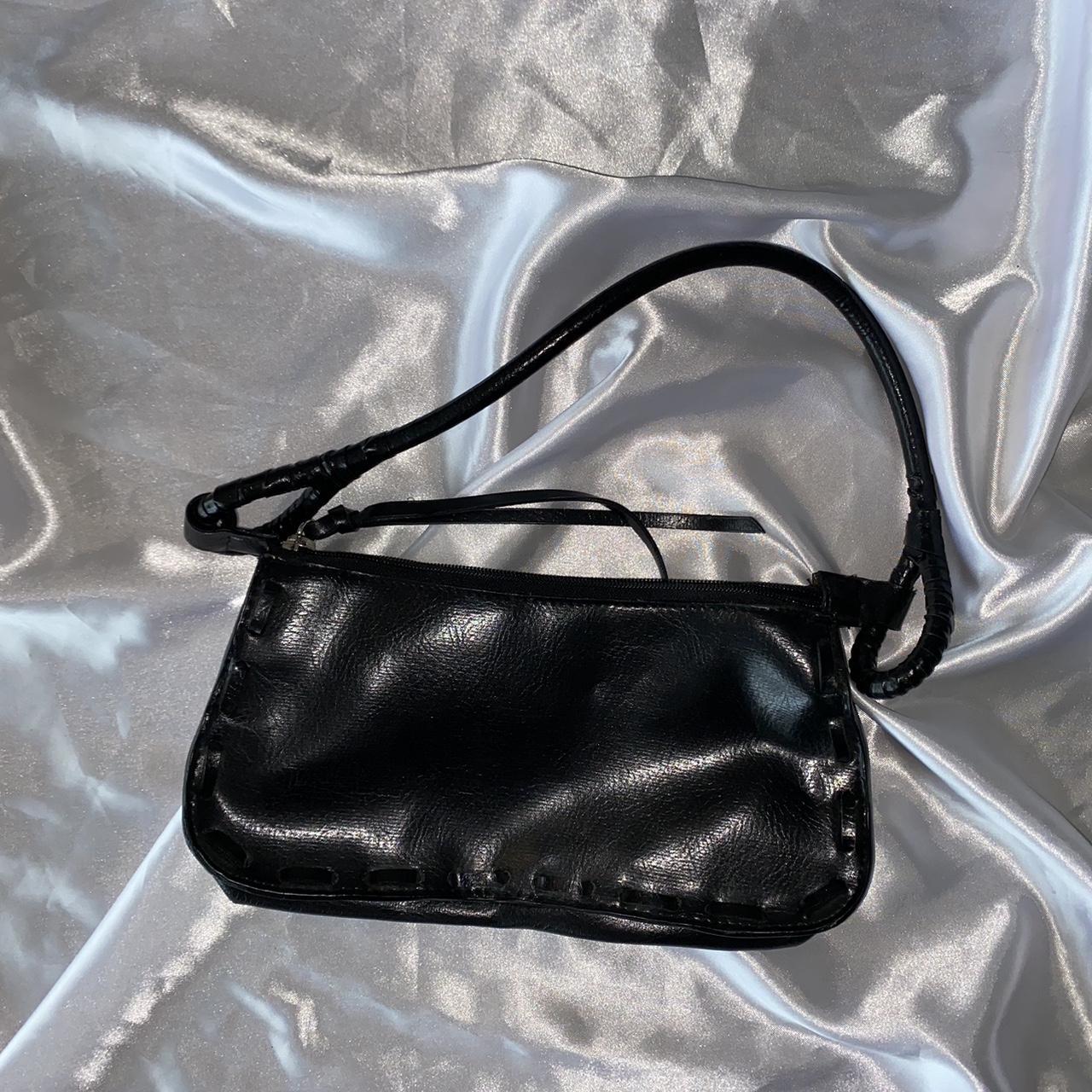 Y2k Black Baguette Bag Really cute little purse. - Depop