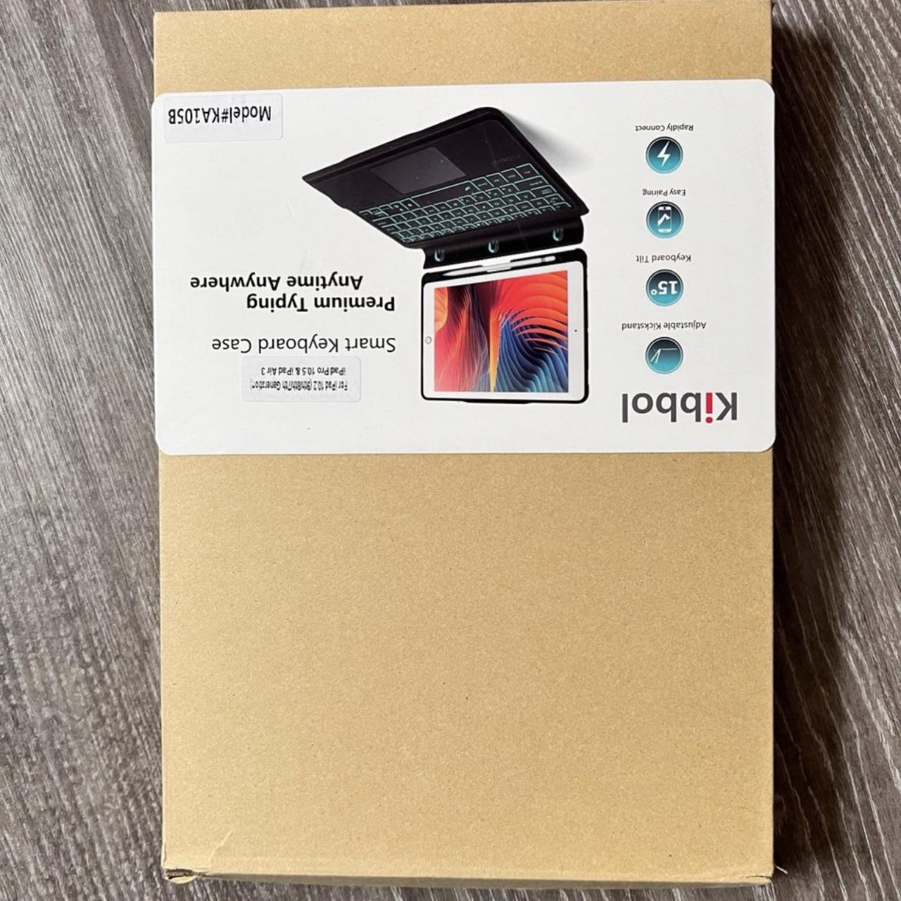 Kibbol Detachable Keyboard Case for iPad 10.2" Depop