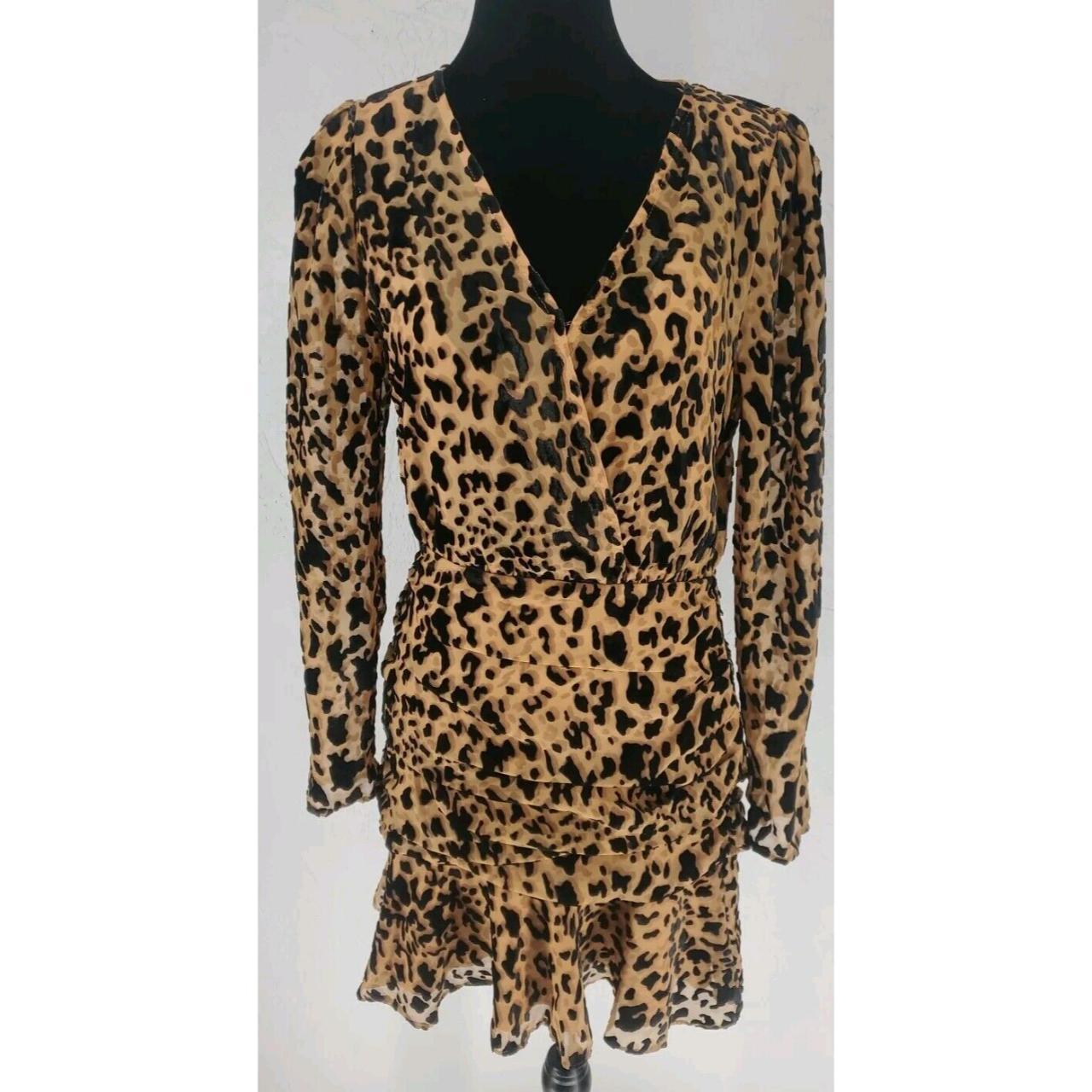 Astr fashion leopard dress