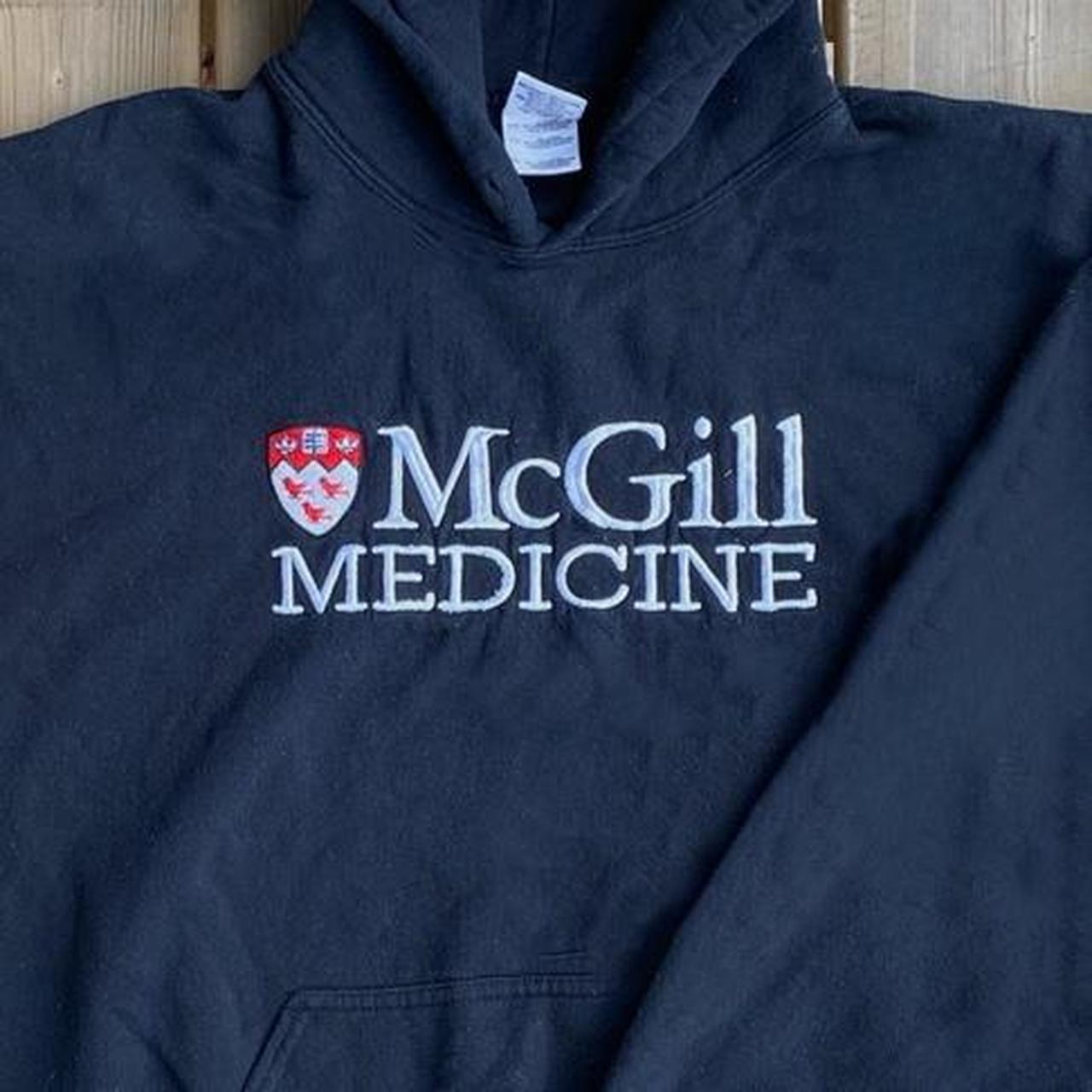 vintage mcgill medicine university hoodie Depop