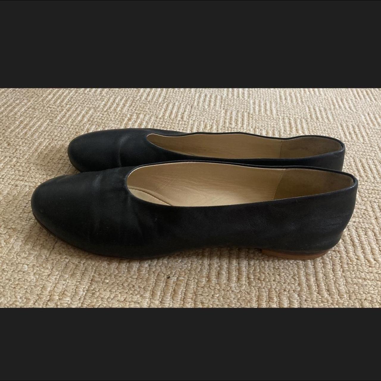 Women's Black Ballet-shoes | Depop