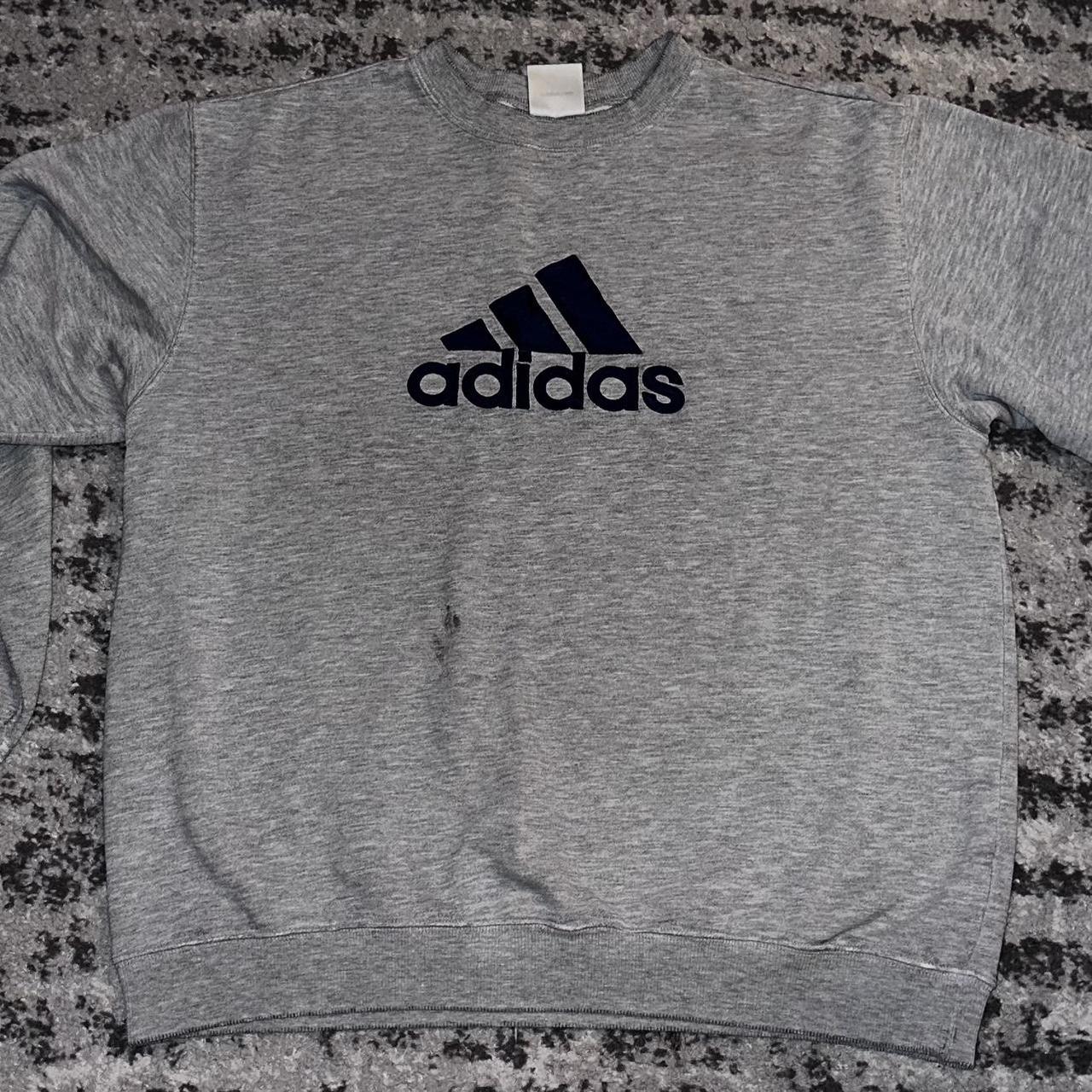 Vintage Adidas Crewneck - Size Large - Depop