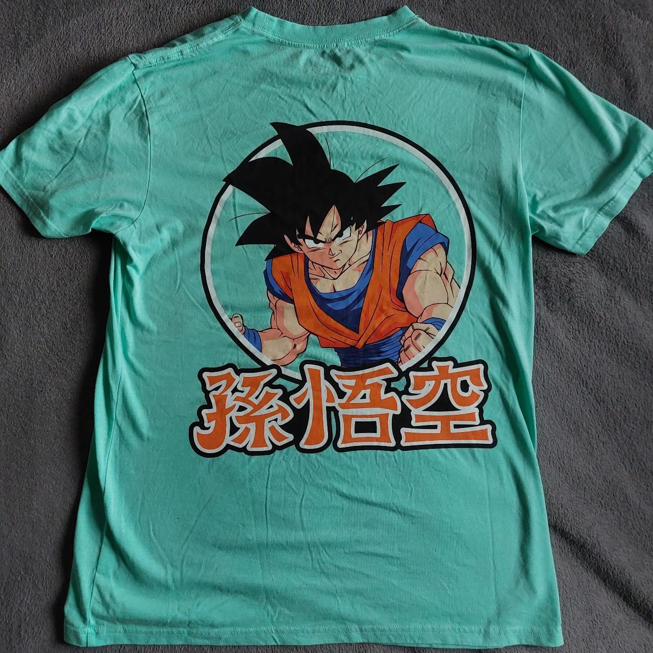 Aqua blue Dragon Ball Z t-shirt Brand: Hot... - Depop