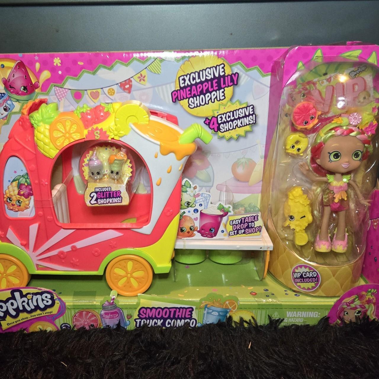 Shopkins Smoothie Truck Combo Exclusive Pineapple. Depop