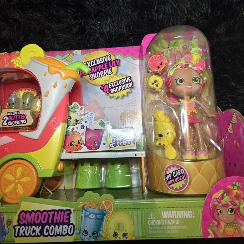 Shopkins Smoothie Truck Combo Exclusive Pineapple. Depop