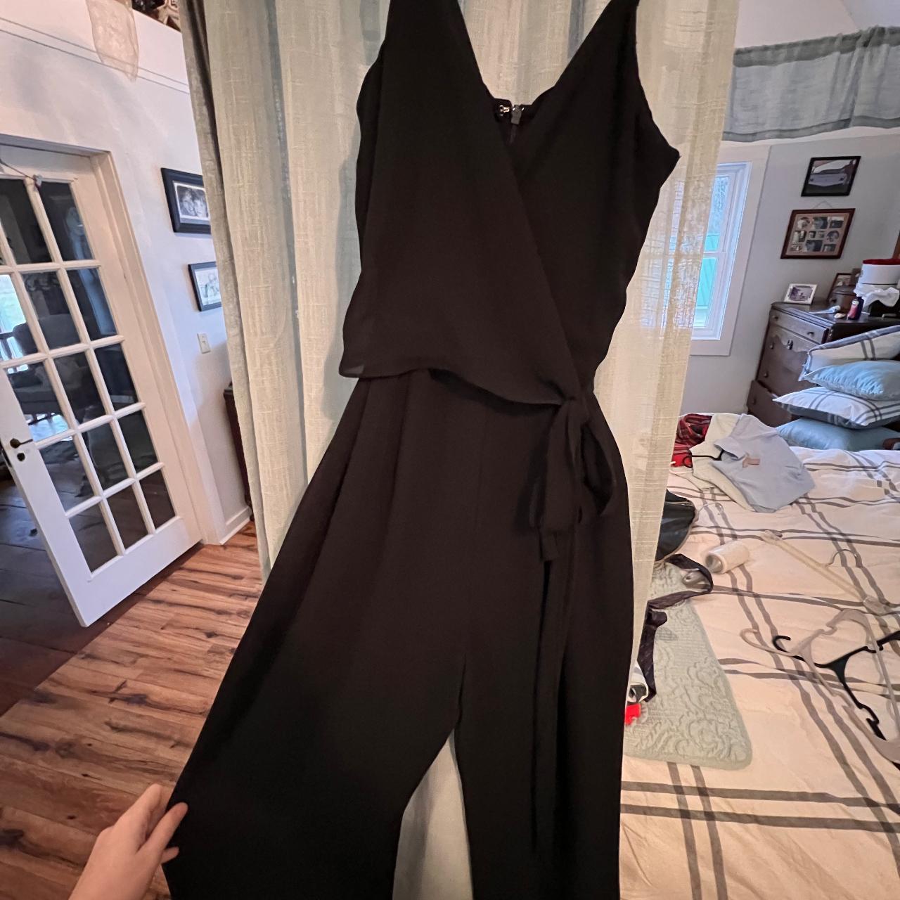 Michael Kors Women's Black Jumpsuit | Depop