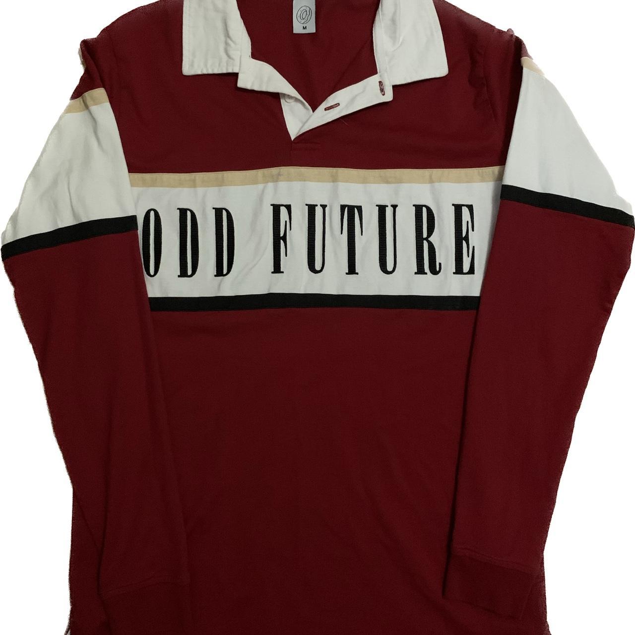 Odd Future Logo Long Sleeve Polo Shirt