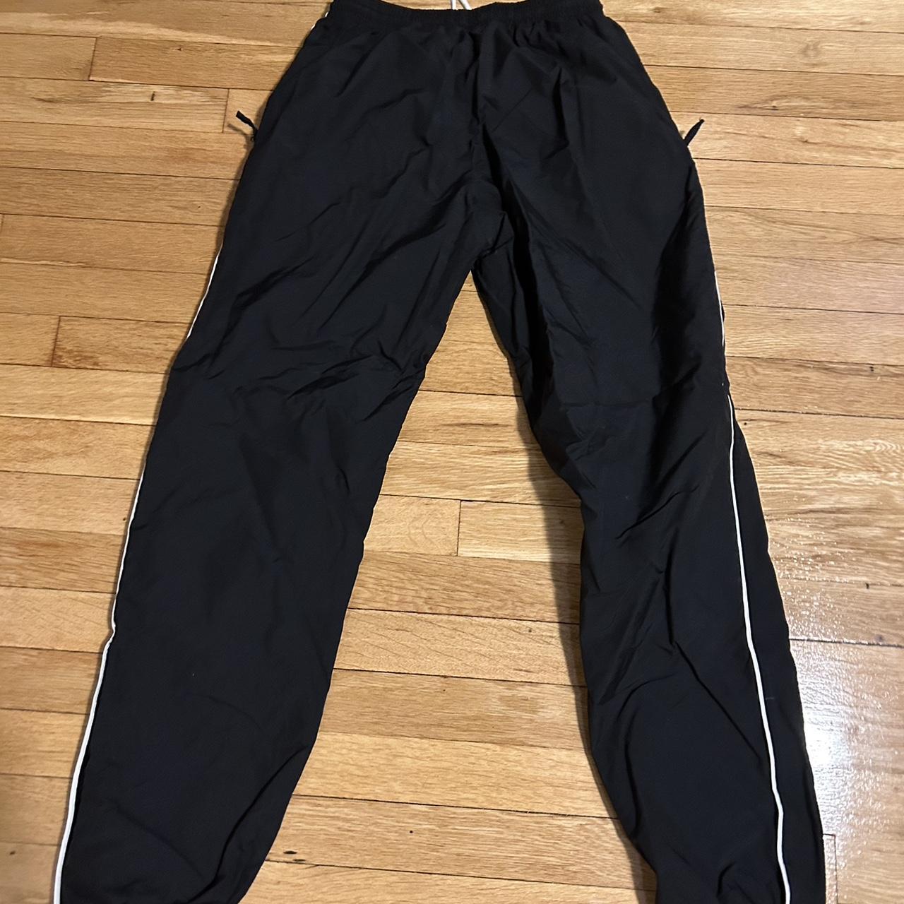 vintage nike trackpants size medium perfect condition - Depop