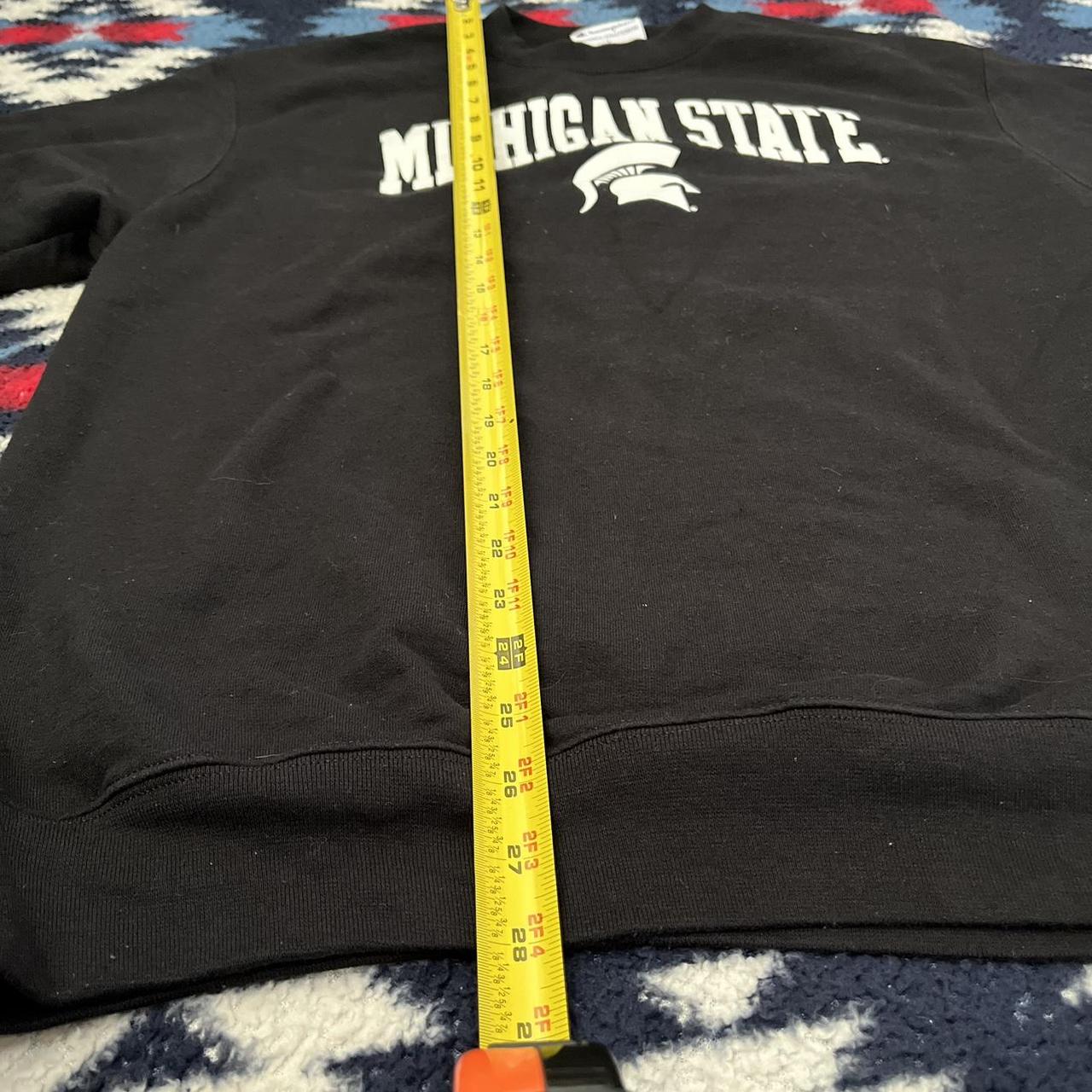 Vintage Black Michigan State Champion Crewneck Depop