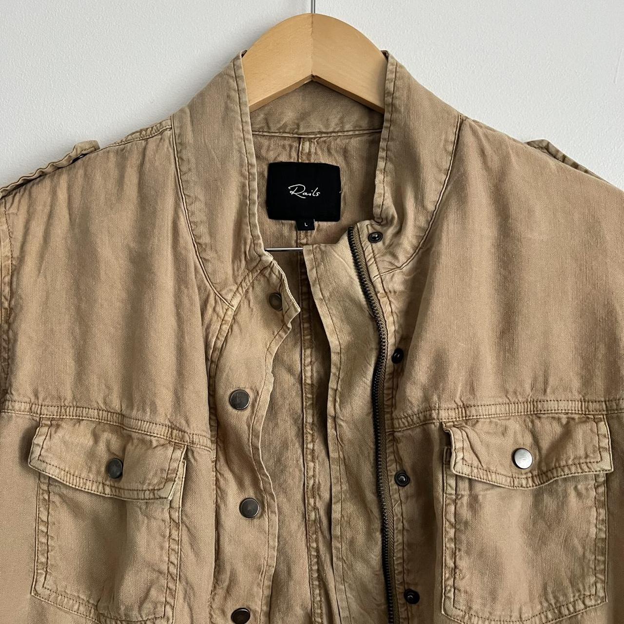 Rails Women's Jacket - Tan/Brown - L – Rails Coll… - image 6