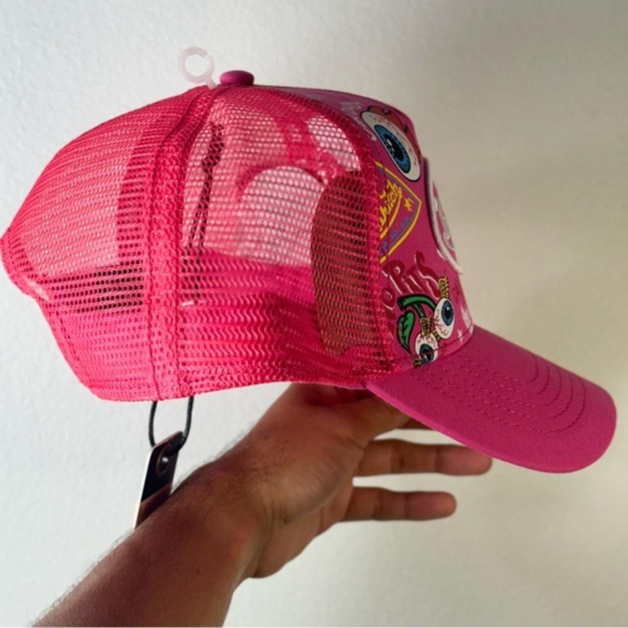 NWT VON DUTCH JAX HOT PINK ALL OVER PRINT Depop