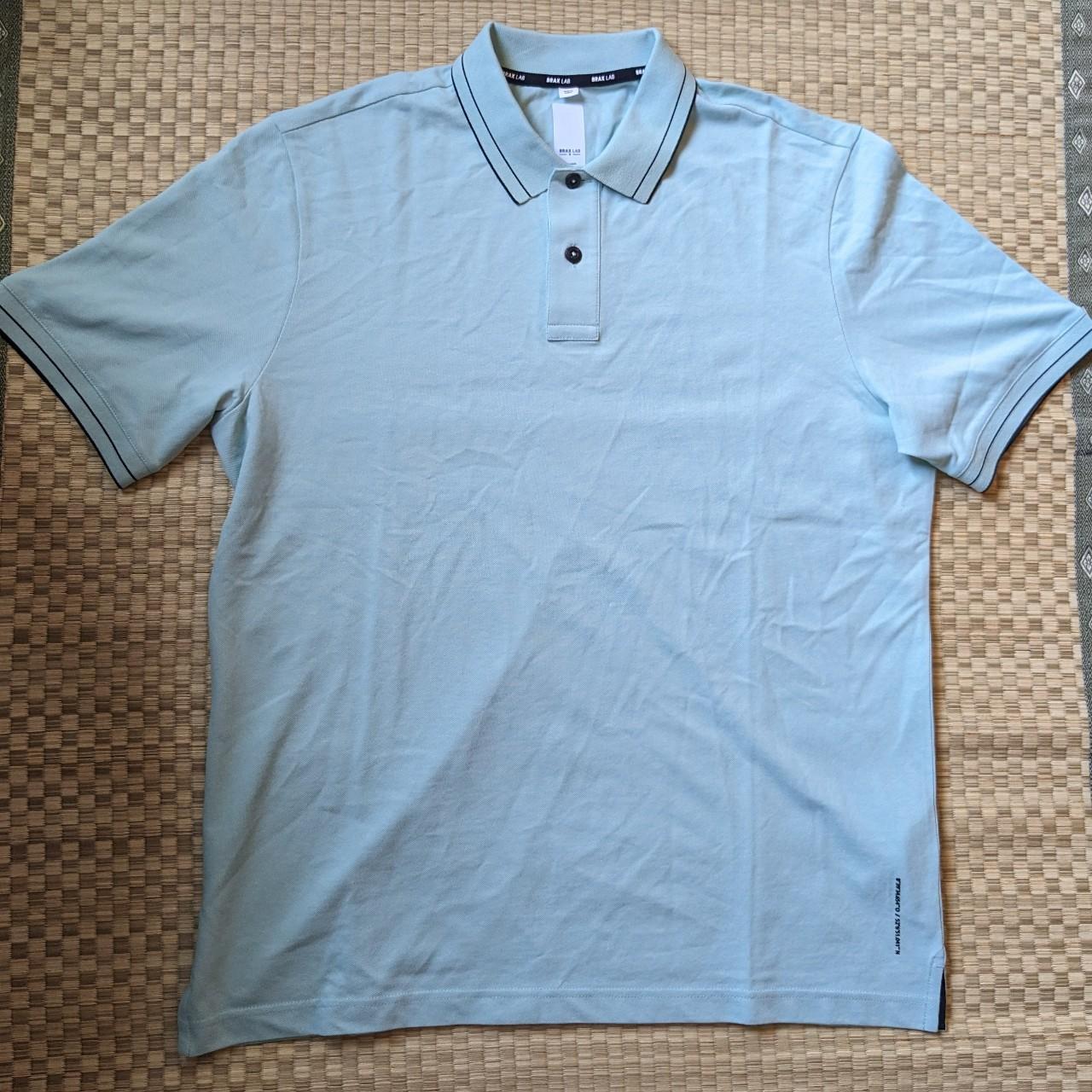 BRAX Lab Liam Polo Golf Shirt Blue Men's Size XL... - Depop