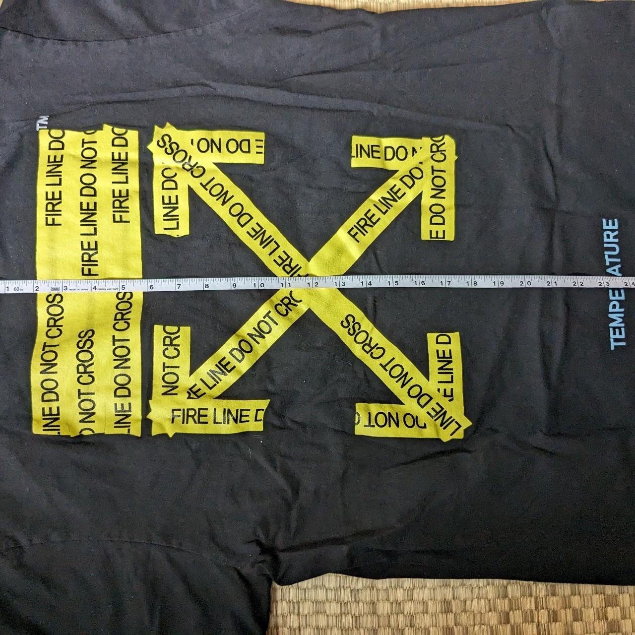 Off-White c/o Virgil Abloh Temperature Arrows T-shirt in Black for Men