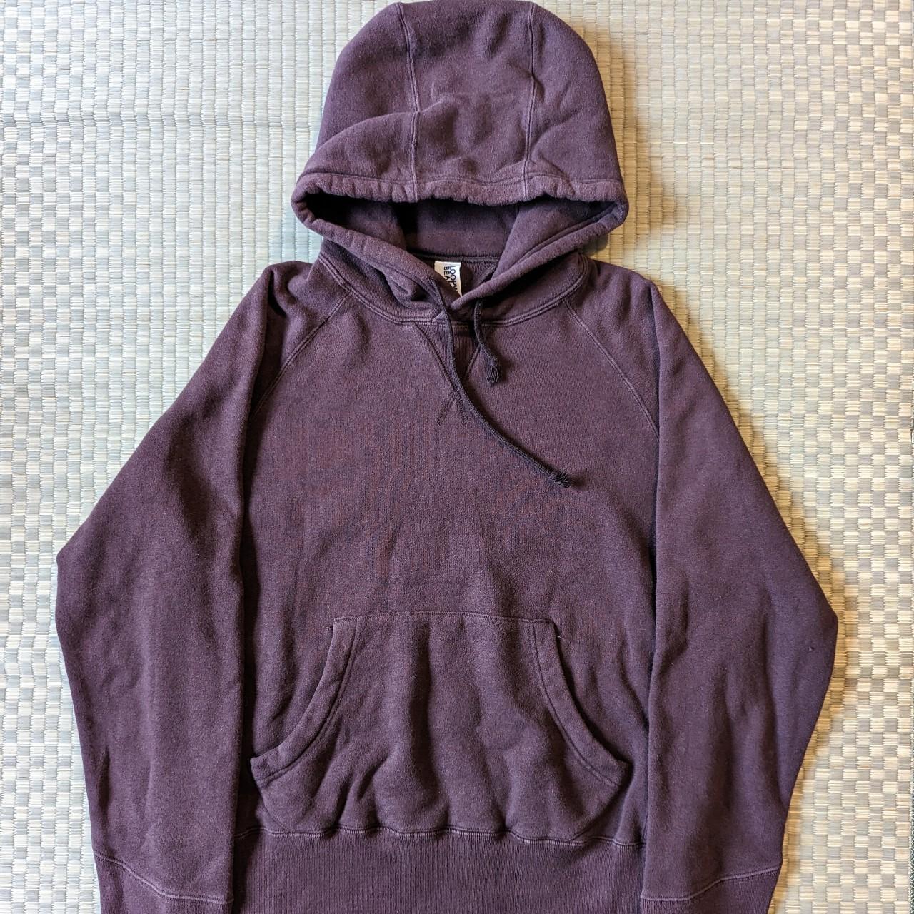 LOOPWHEELER x BEAMS PLUS Loopwheel Pullover Hoodie... - Depop