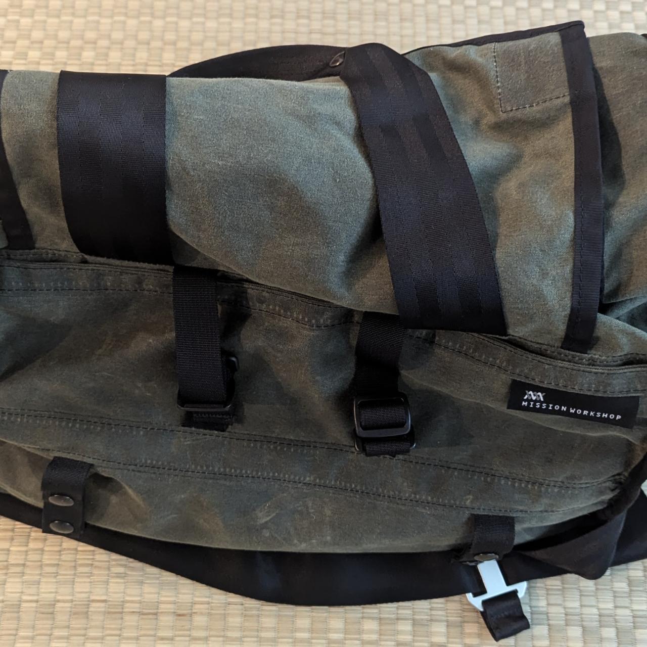 RARE Mission Workshop Helmsman WX Waxed Canvas... - Depop