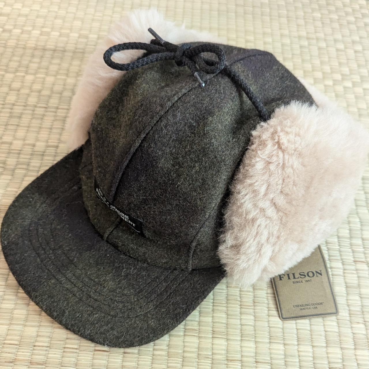 NWT Filson Double Mackinaw Wool Sherpa Trapper Hat