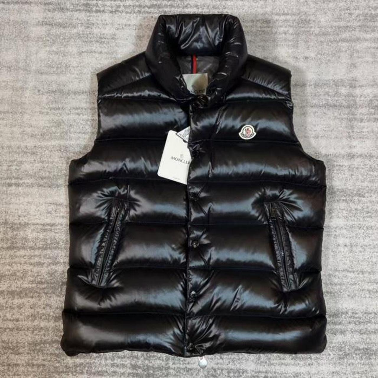 【ZP】MONCLER/MAGLIONE TRICOT GILET/L Moncler Maglione Tricot Gilet Vest Jacket Knit | Depop