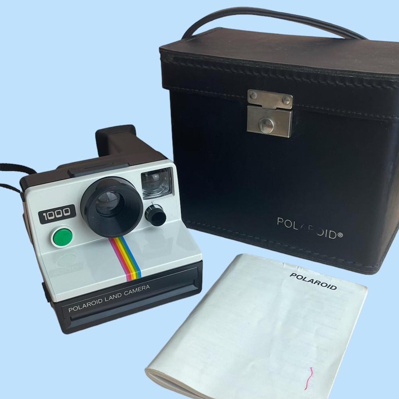 de eerste Balling spoor 🙌🏽 The Polaroid Land Camera 1000 - retro instant... - Depop