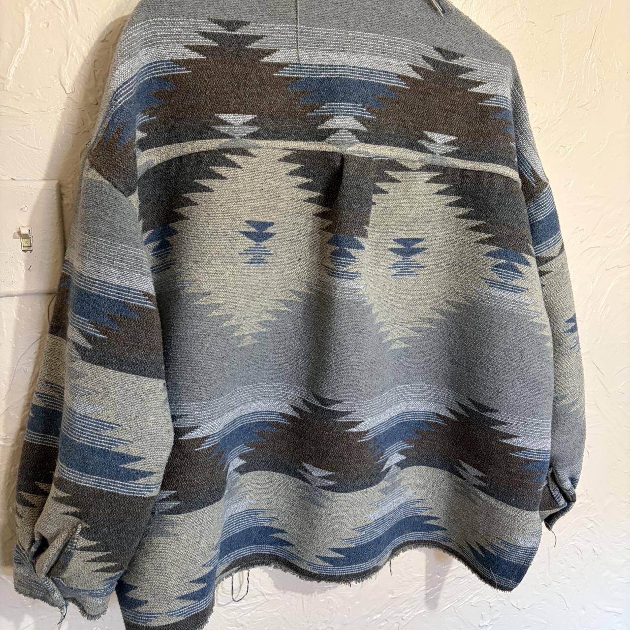 Women's Shacket Jacket - Blue/Multi - L – Southwe… - image 2