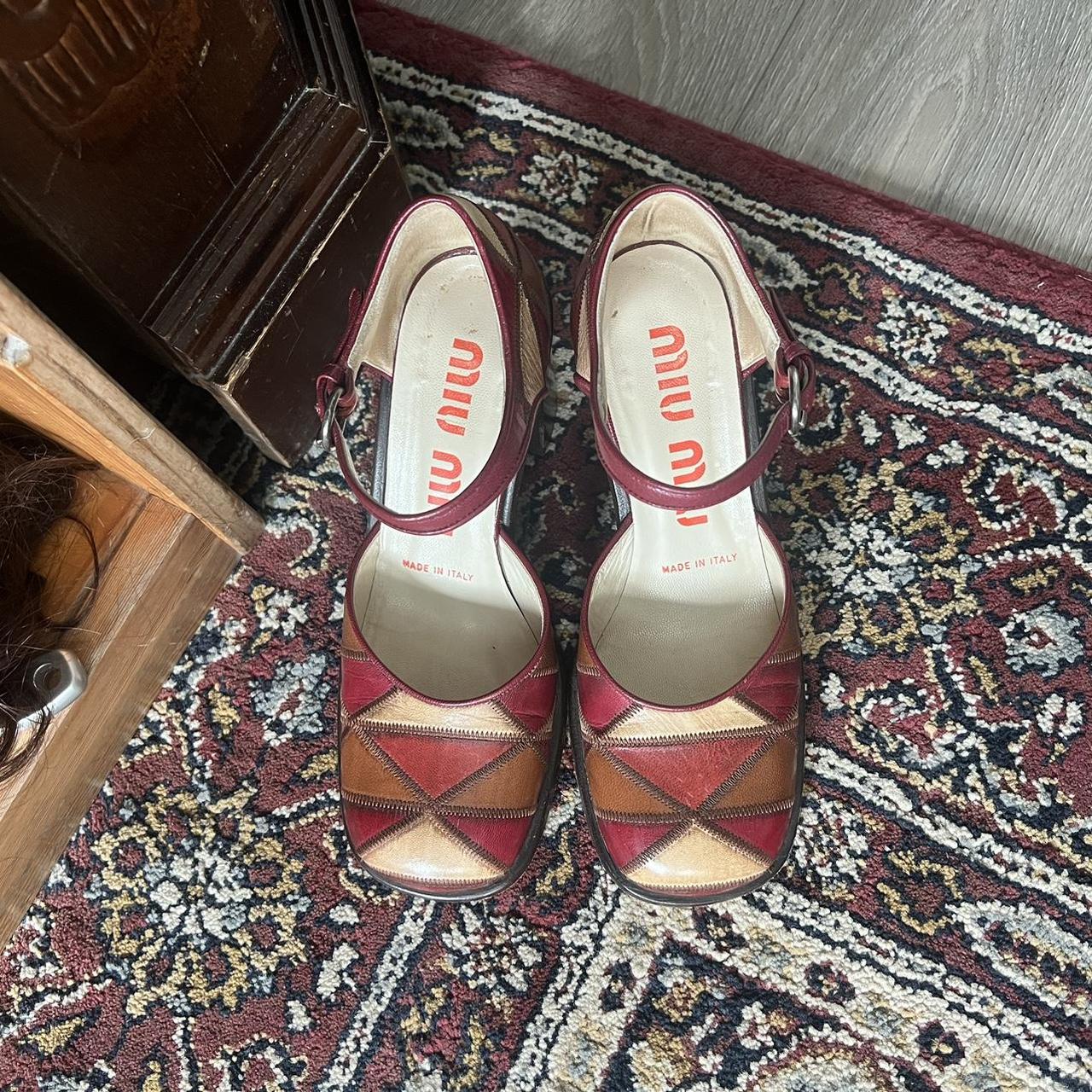 authentic vintage rare 1990s miu miu patchwork block | Depop