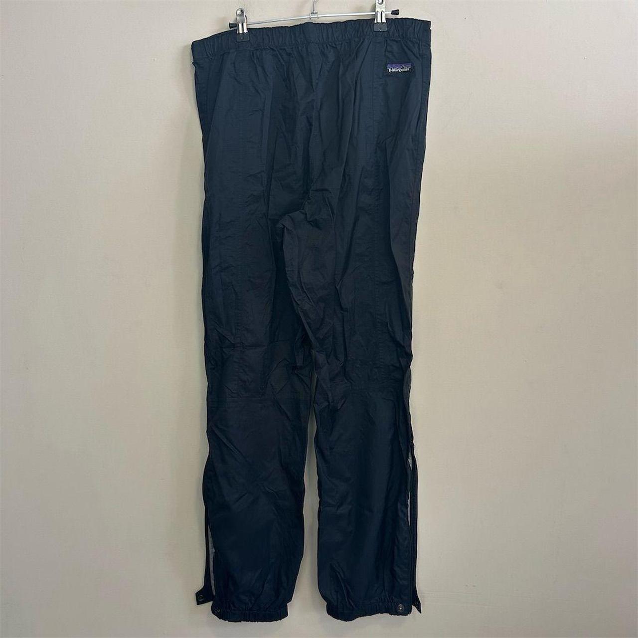 These Patagonia women s rain pants in size L are. Depop