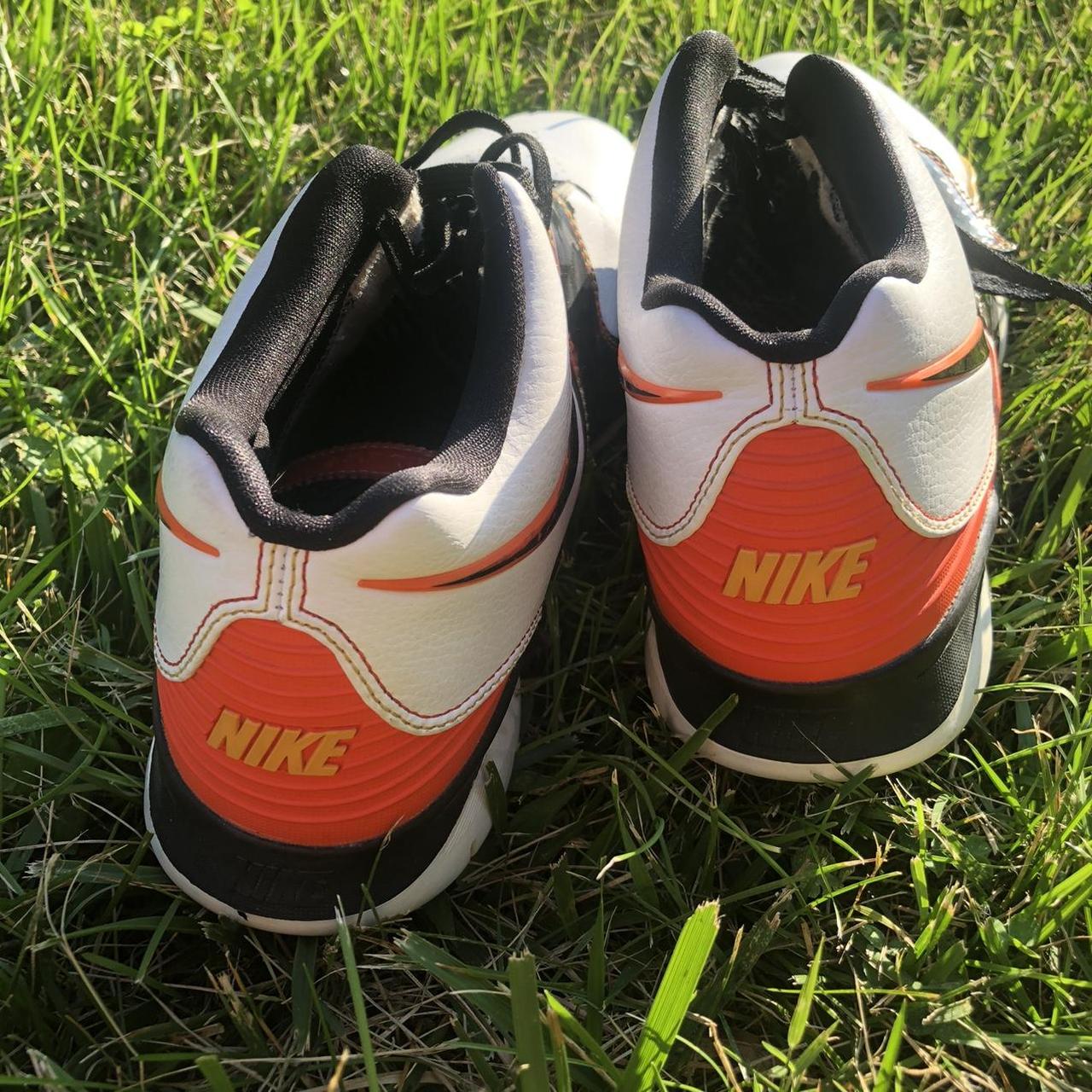 Nike kd kevin durant basketball shoes white Depop